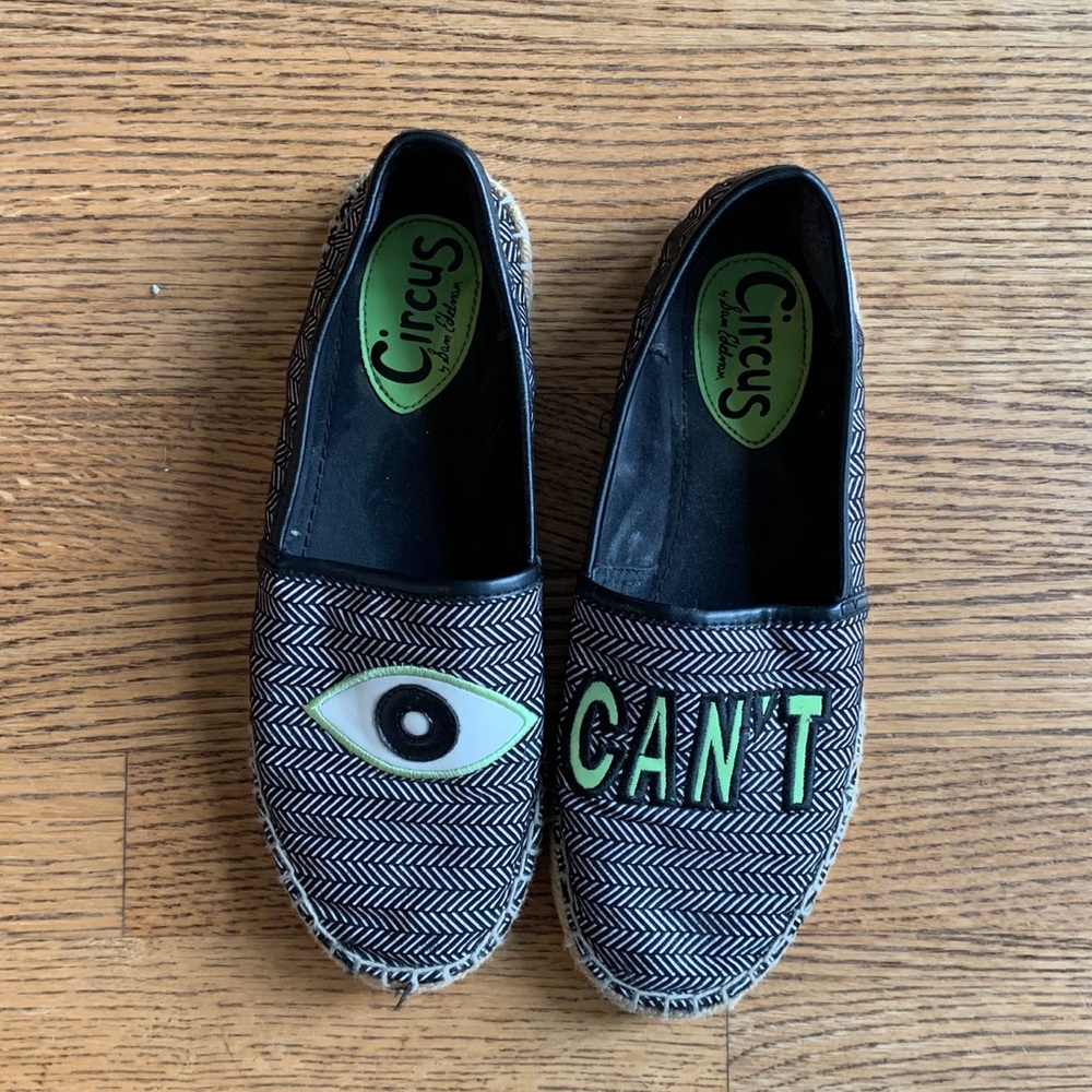 Sam Edelman “I cant” espadrilles